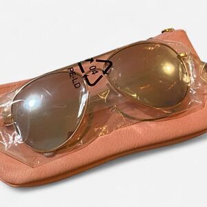 Target Women's Tan and Pink Sunglasses